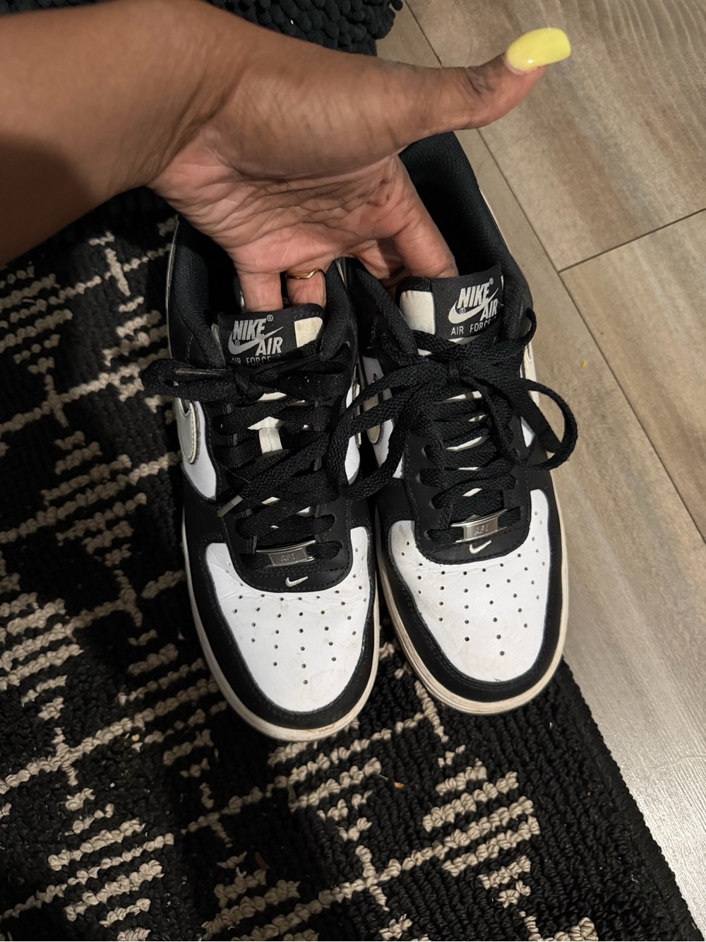 Nike Air Force 1 Low Women’s Sneakers - Black/White